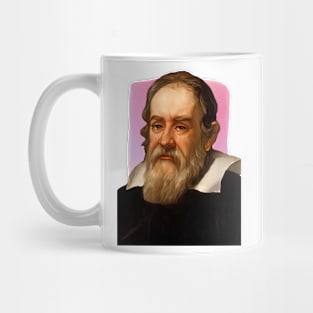 Italian Astronomer Galileo Galilei illustration Mug